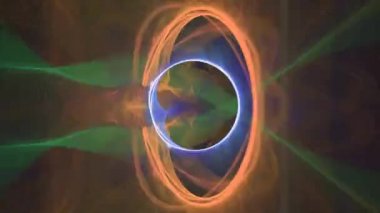 simetrik çiçek - fractal sanat tasarım