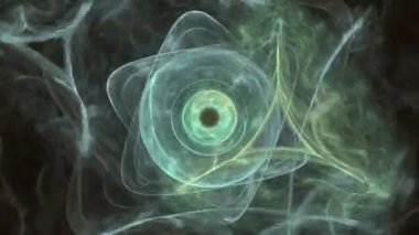 simetrik çiçek - fractal sanat tasarım