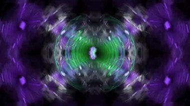simetrik çiçek - fractal sanat tasarım