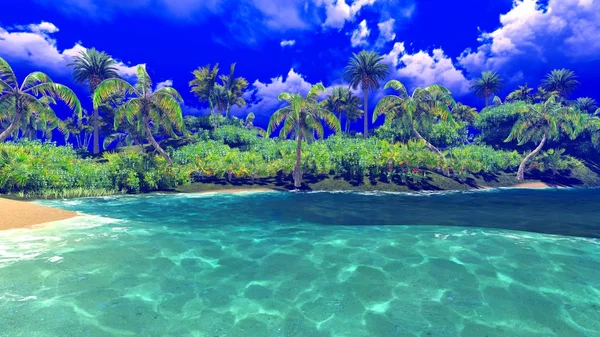 熱帯の島 — ストック写真