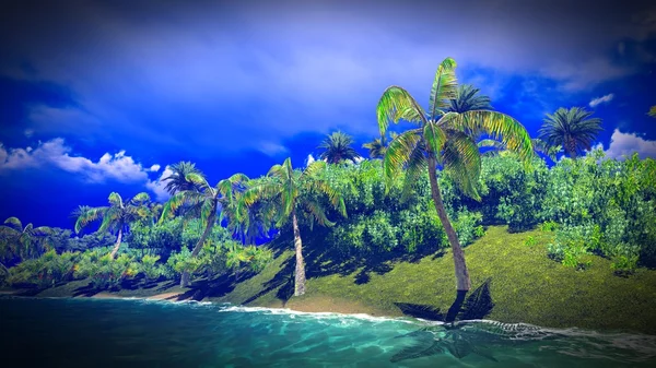 Île tropicale — Photo