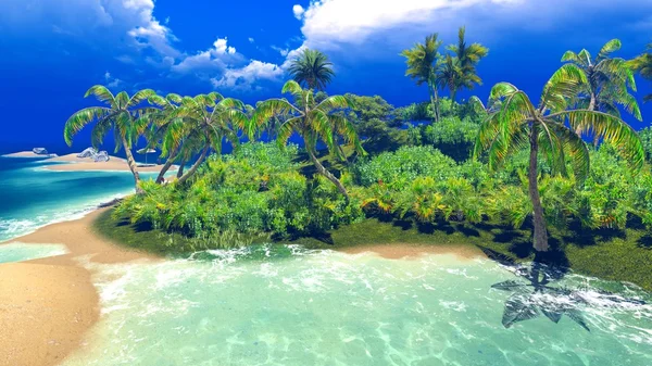 Tropical island — Stock Photo, Image