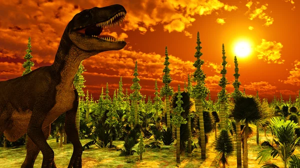 A dinoszaurusz Diplodoc — Stock Fotó