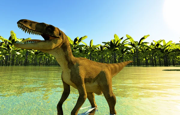Velociraptor el dinosaurio — Foto de Stock