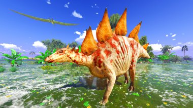 Tropikal dinozor Parkı