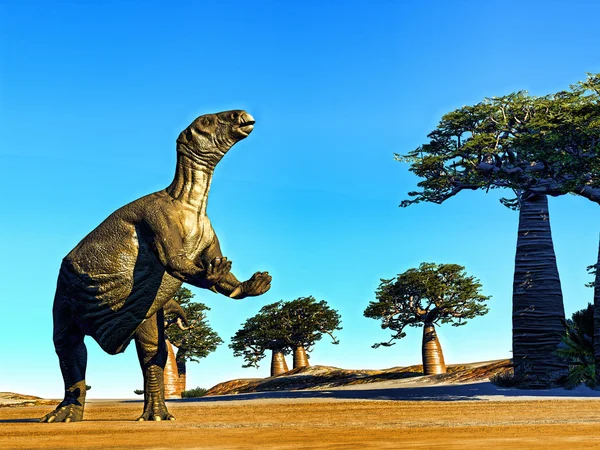 Dinosaurio prehistórico enorme — Foto de Stock