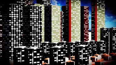 Metropolis - panoramik görünüm