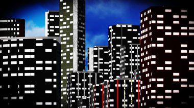 Metropolis - panoramik görünüm