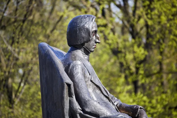 Estatua de Frederick Chopin en Wroclaw, Polonia — Foto de Stock