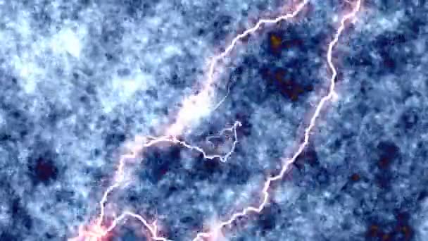 Lightning - electric discharge in laboratory — Stock Video