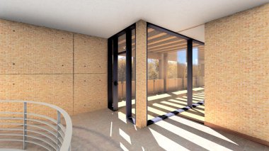 Dış veranda Lounge akşamları