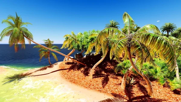 Beautiful tropical island — Stock Photo, Image