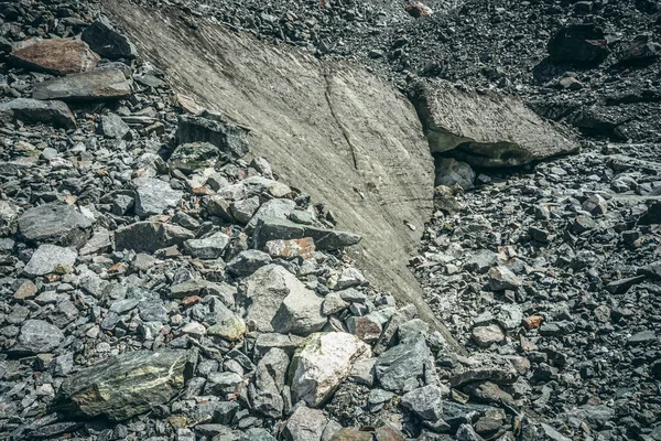 Minimalistické Přírodní Zázemí Kameny Ledovci Minimální Přírodní Prostředí Ledovým Ledovcem — Stock fotografie