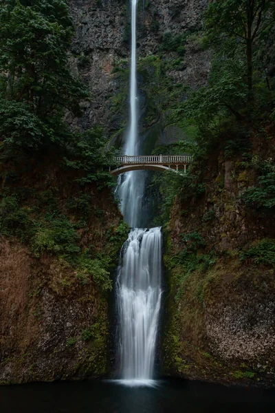 Esta Foto Multnomah Falls Oregon Eua — Fotografia de Stock