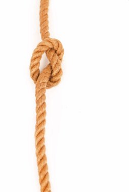 Şekil Sekiz Virajı beyaz arkaplanda izole edildi.