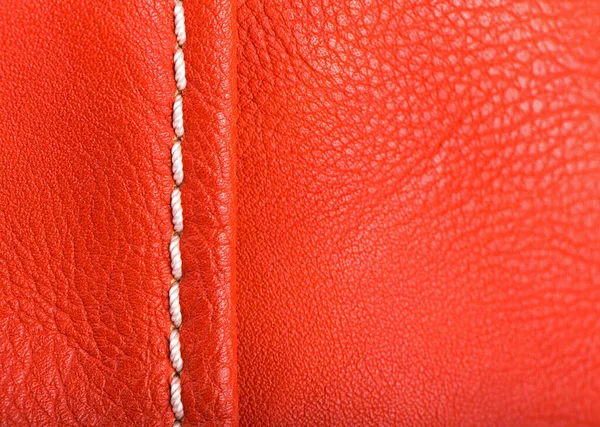 Texture Pelle Pelle Sfondo Arancione — Foto Stock