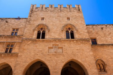 Rodos'ta Ortaçağ Kalesi.