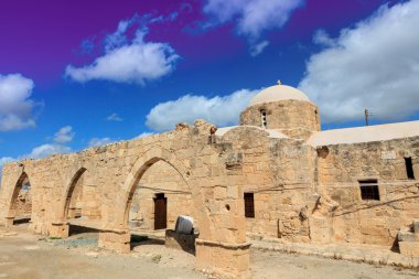 Kıbrıs'taki tarihi Kilisesi.