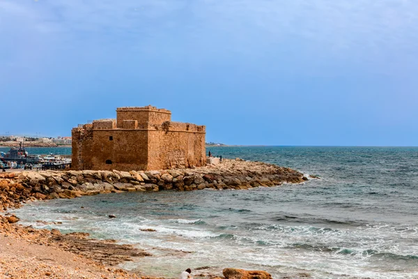 Castillo medieval en Paphos, Chipre . — Foto de Stock