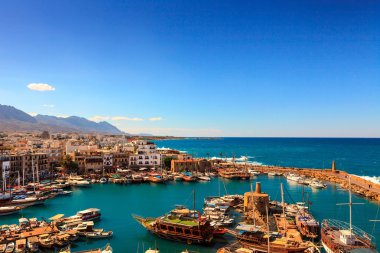 Girne, Kuzey alıntıları limanda..