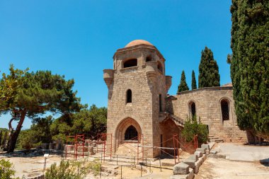 Rodos, Yunanistan Filerimos Manastırı.