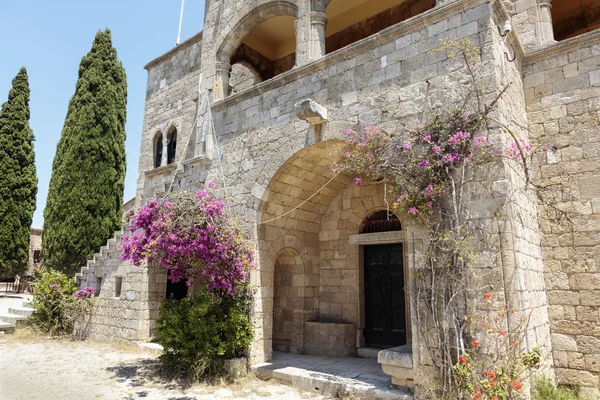 Filerimos Monastery in Rhodes. — Stock Photo, Image