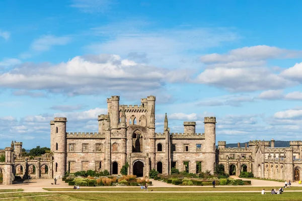 Ruinas Del Castillo Lowther Sus Jardines Distrito Los Lagos Inglés — Foto de Stock