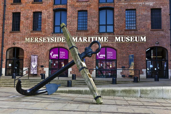 Museu Marítimo em Liverpool, Inglaterra . — Fotografia de Stock