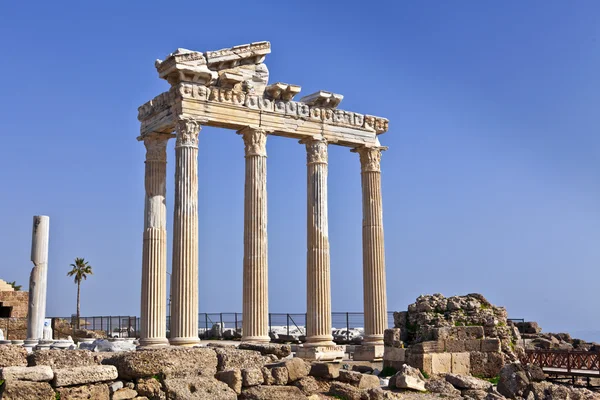 Historic ruin of the Temple of Apollo. — Stock Photo, Image