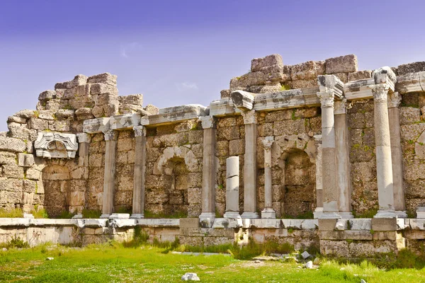 Historic ruins of Bysantine hospital. — Stock Photo, Image