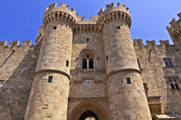 The Palace of the Grand Master of the Knights of Rhodes. — Stock Photo, Image