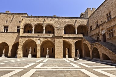 Grand master Sarayı Rodos, Yunanistan.