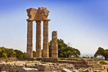 Apollo Tapınağı Rodos.