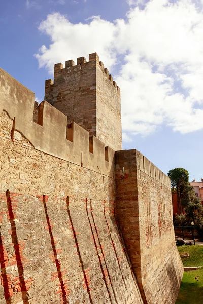 Historic castle in Lisbon, Portugal. — Stock Photo, Image