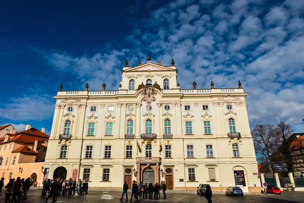 Historische paleis in het kasteel van Praag. — Stockfoto