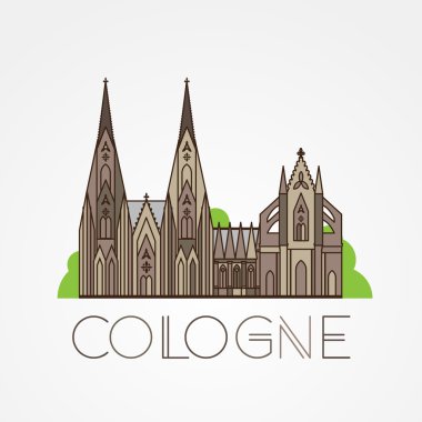 Dünya ünlü Köln Katedrali.