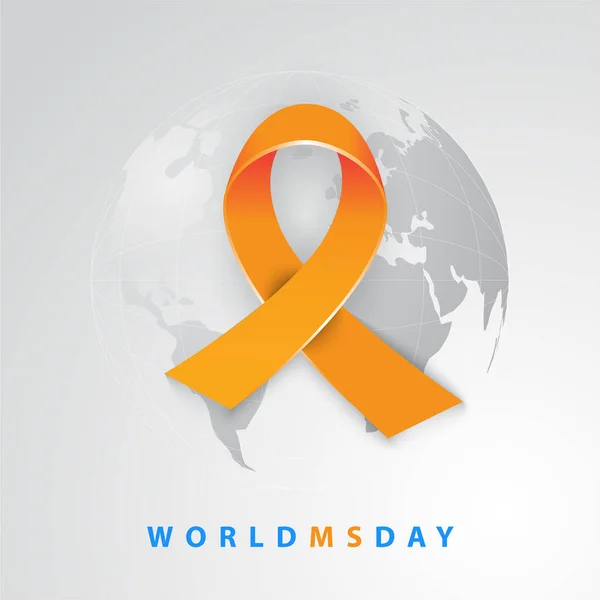World MS day concept. Multiple sclerosis treatment Stock Illustration