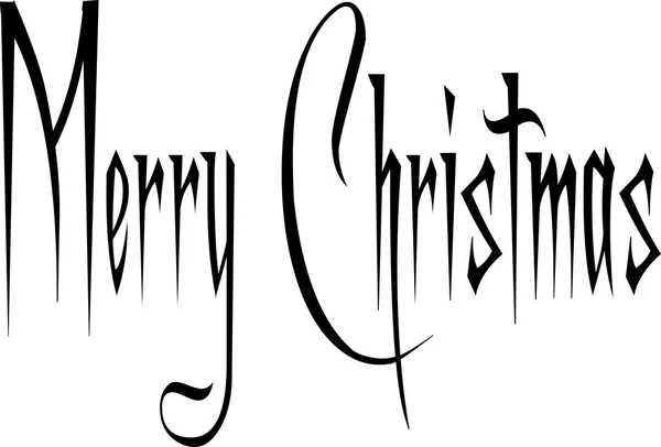 Merry Christmas writen in English — Stock Photo, Image
