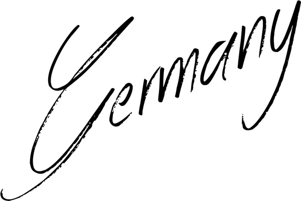 Deutsches Textzeichen — Stockvektor