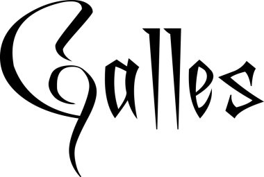 Galler metin işareti