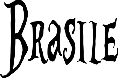 Brezilya metin işaret içinde İtalyanca