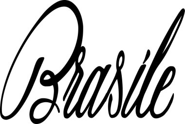 Brezilya metin işaret içinde İtalyanca