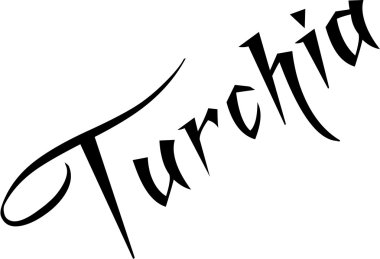 Türkiye'de metin işaret yazılı İtalyanca