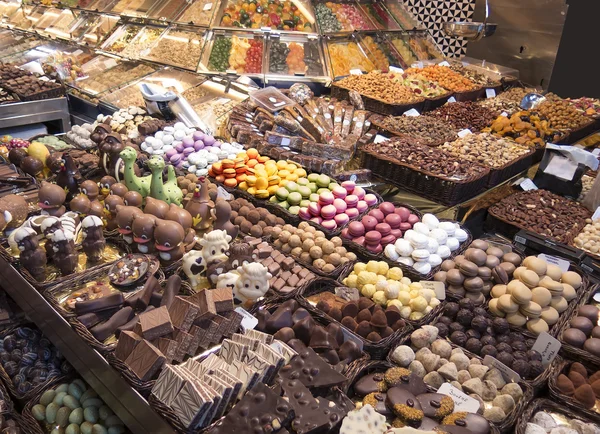 Stall of sweets — Stock Photo, Image