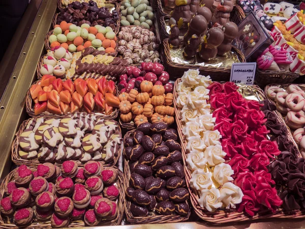 Sweets in the market — Stock Photo, Image
