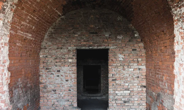 Open entrance to the dungeon in the ancient fortress