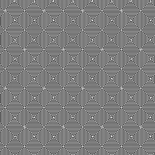 Nahtloser Hintergrund, Muster aus dem sich wiederholenden abstrakten Labyrin — Stockvektor