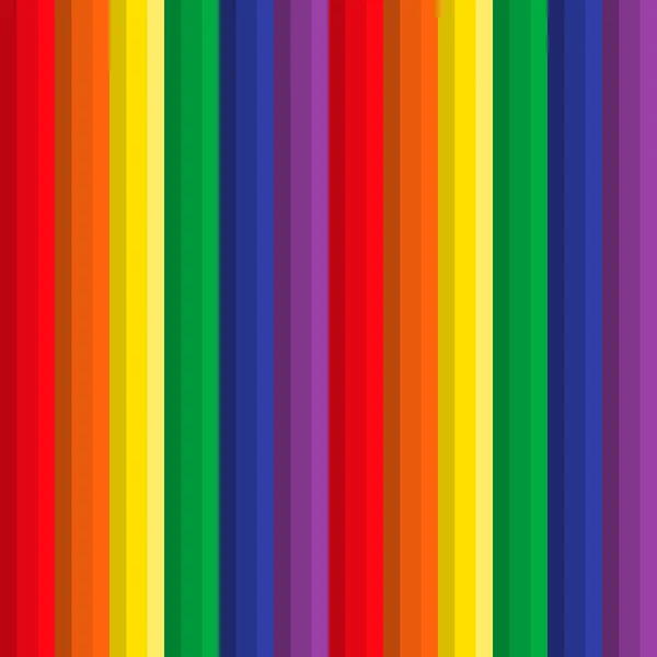 Bandes verticales crayons de différentes couleurs - un échantillon sans couture . — Image vectorielle