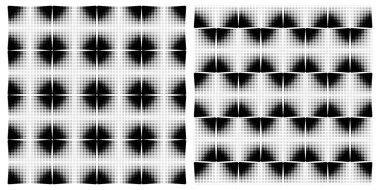 Dikişsiz desen - daireler kutusundan seti