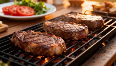 Izgarada Sulu Izgara Biftek